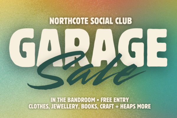 GARAGE SALE