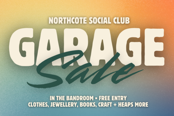 GARAGE SALE